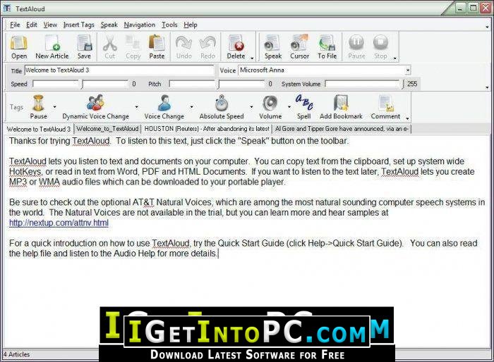 NextUp TextAloud 4.0.72 download the new version for mac