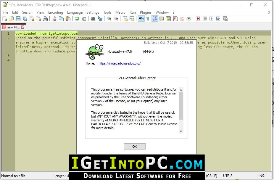 Notepad++ 8.5.7 download the last version for windows