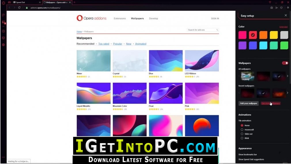 Opera GX 101.0.4843.55 for windows instal free