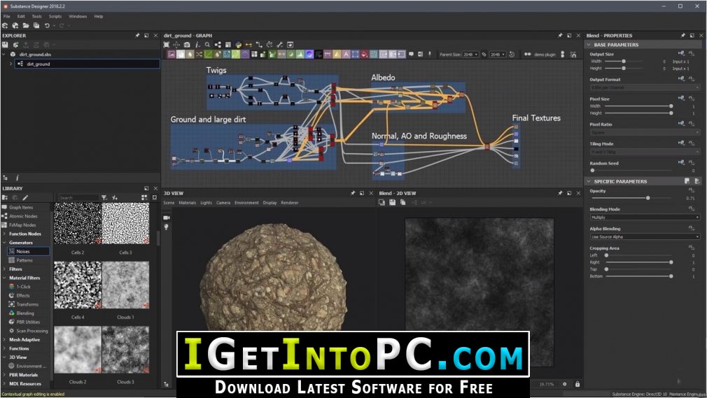 Allegorithmic substance painter 2019 3 3 full