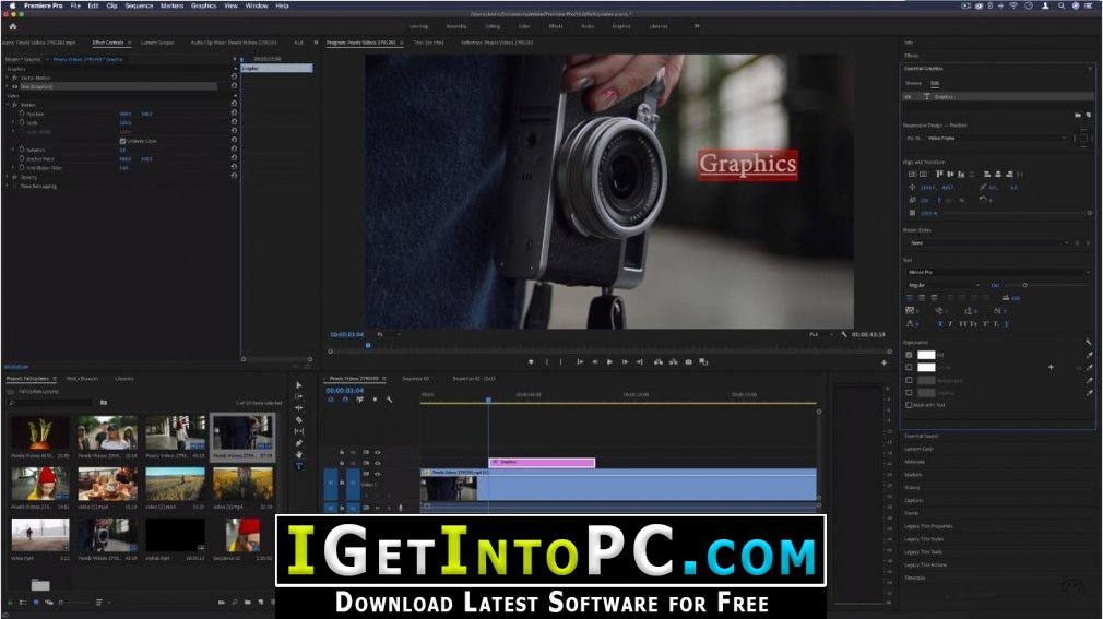 Как установить templates в premiere pro 2020