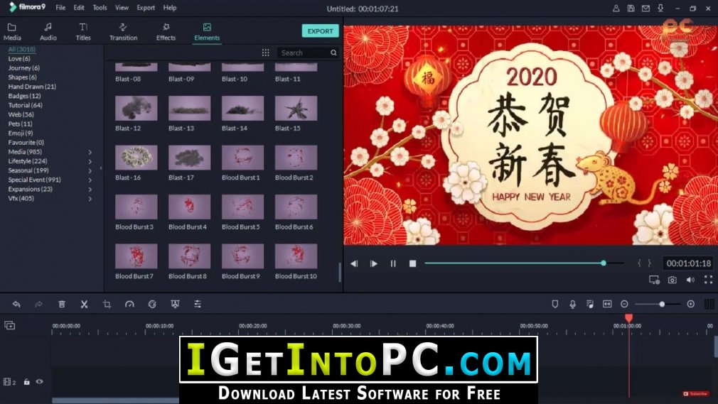 Filmora 9 Effects Pack 2020 All Updated Free Download
