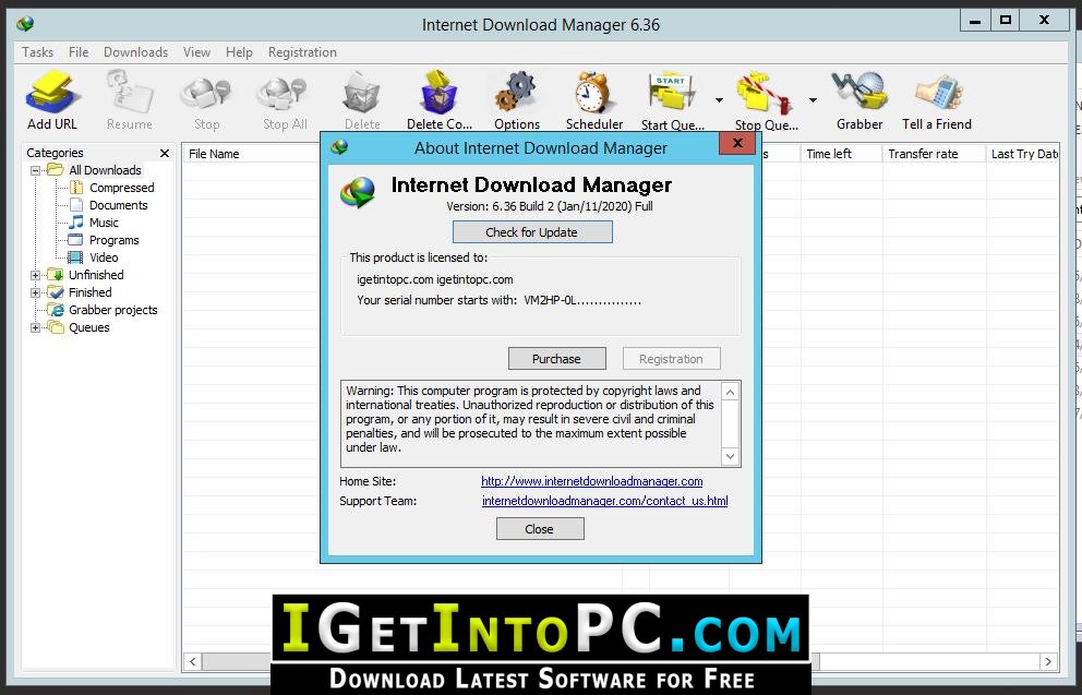Internet Download Manager 6 36 Build 2 Retail Idm Free Download