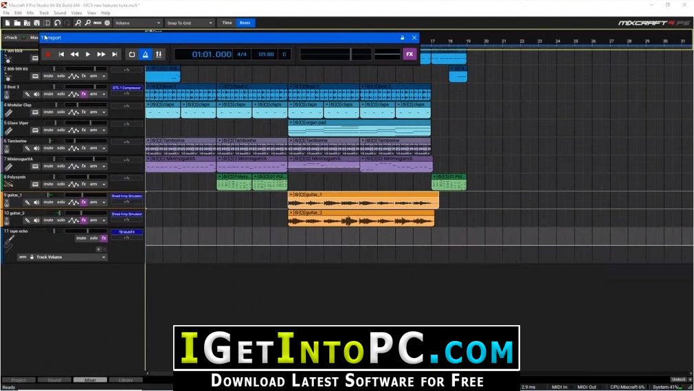 Acoustica Mixcraft Pro Studio 9 Free Download