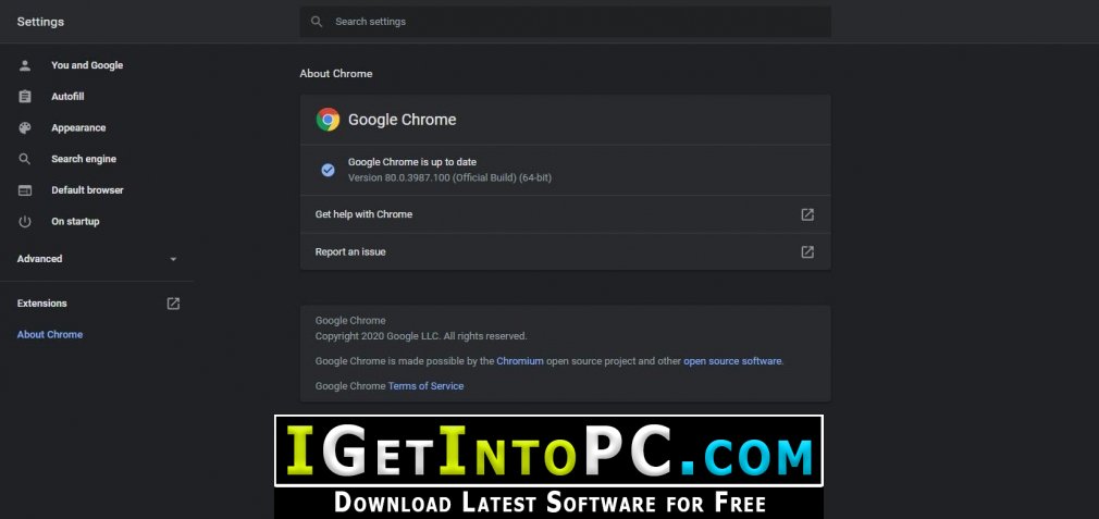 Google Chrome 80 Offline Installer Free Download