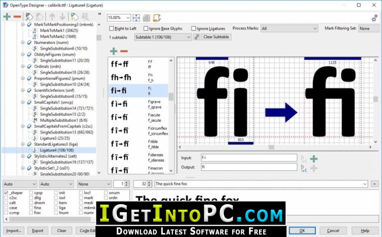 FontCreator Professional 15.0.0.2951 for android instal