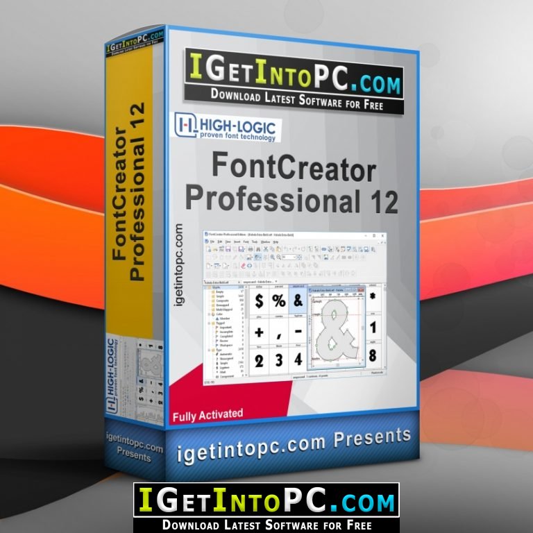 instal the new for mac FontCreator Professional 15.0.0.2951