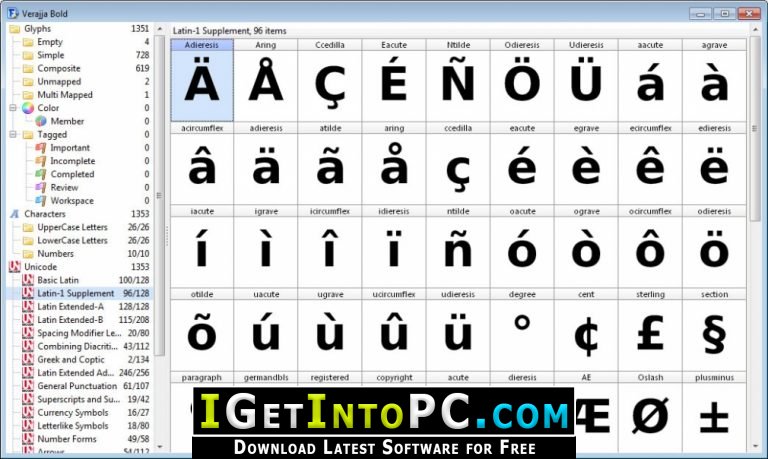 FontCreator Professional 15.0.0.2945 for windows instal free