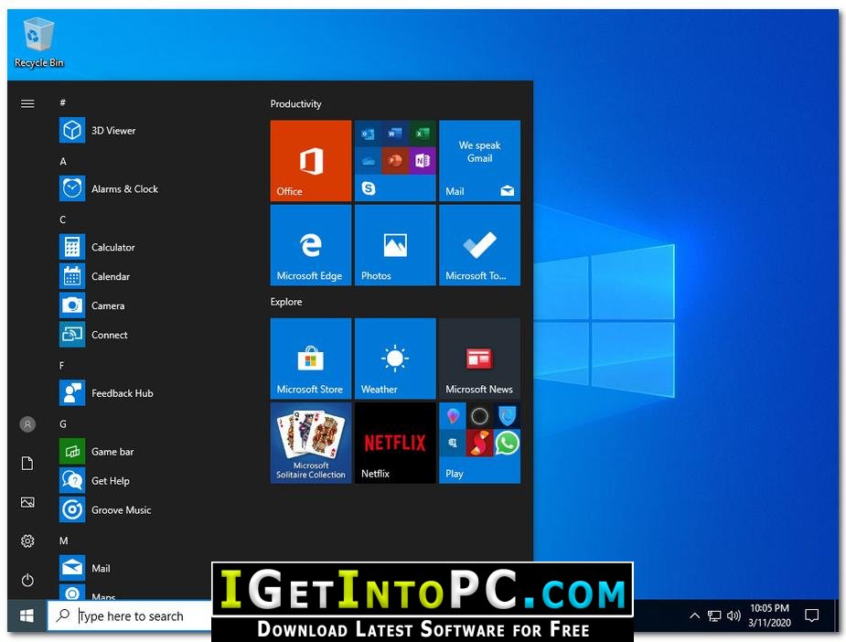 windows 10 pro 1909 update download
