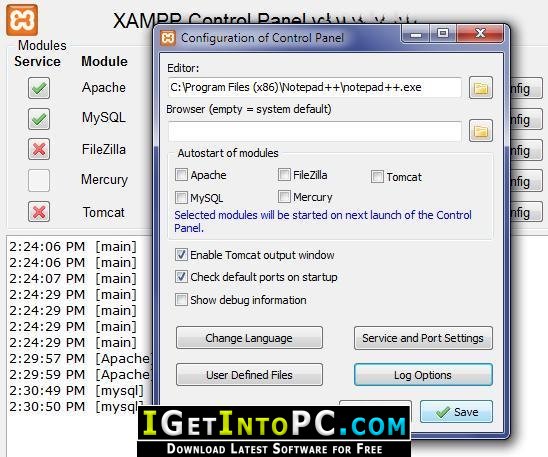 www xampp free download