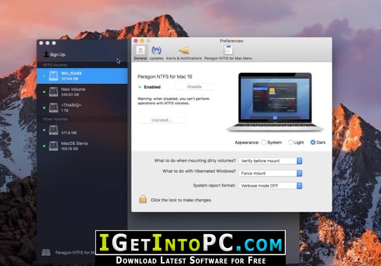 paragon driver for mac os 10.12