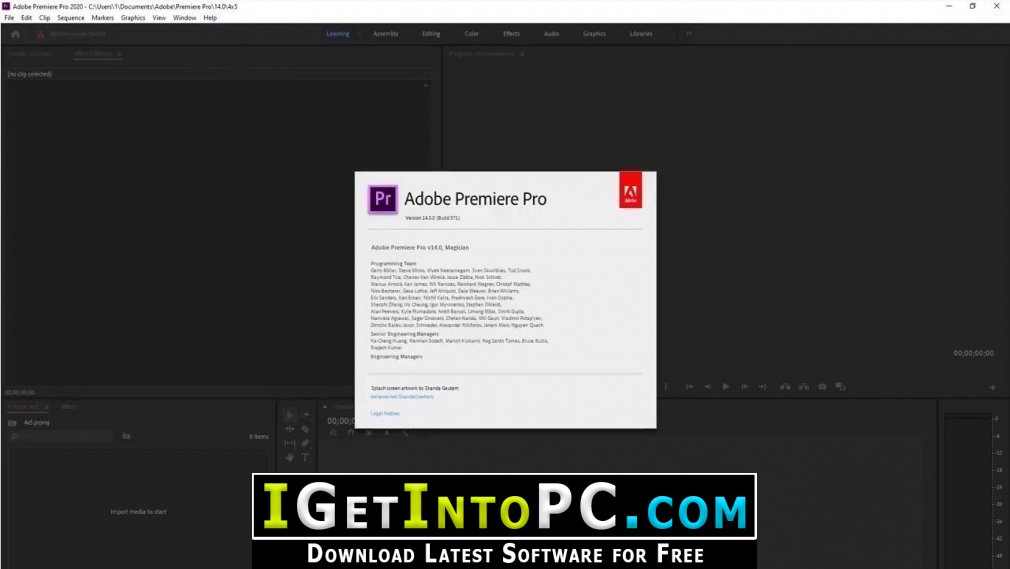 Как установить adobe premiere pro