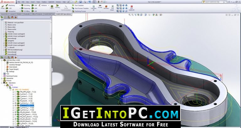 download SolidCAM for SolidWorks 2023 SP1 HF1 free