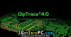 diptrace pcb design software free download