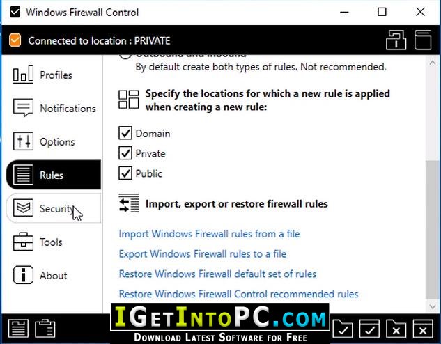 Windows Firewall Control 6.9.8 instal the new version for android