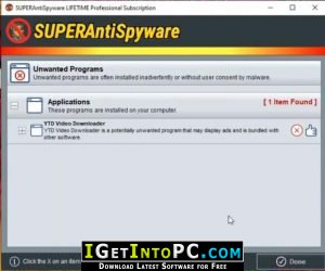 SuperAntiSpyware Professional X 10.0.1254 downloading