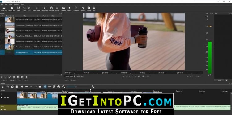 shotcut video editor download free