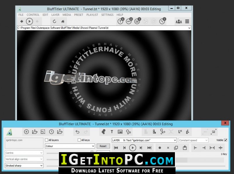 BluffTitler Ultimate 16.4.0.1 for windows download free