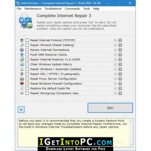 download the new for windows Complete Internet Repair 9.1.3.6322