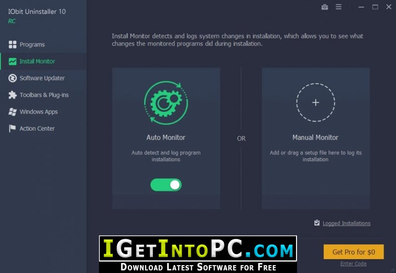 download iobit uninstaller 10 pro code