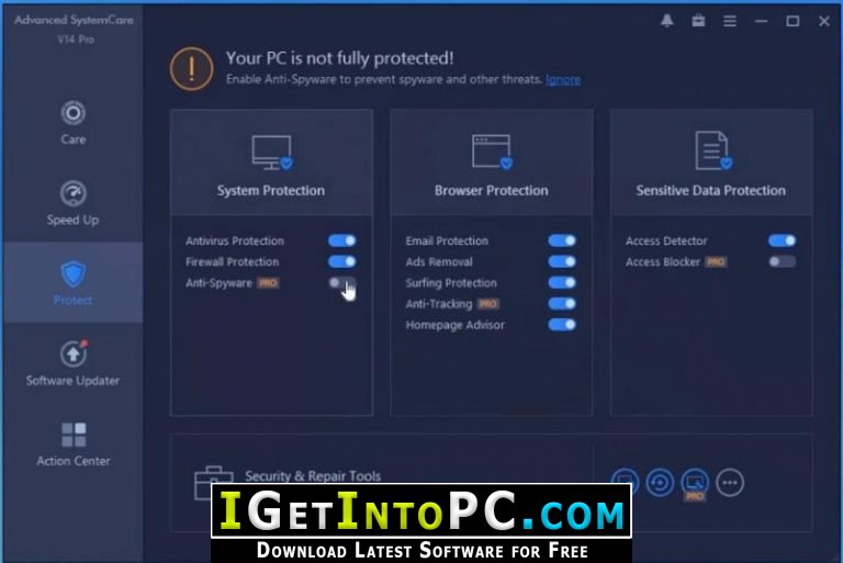 i want to download advanced systemcare pro