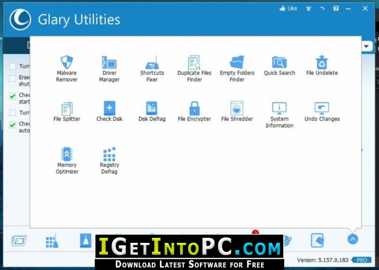 Glary Utilities Pro 5.207.0.236 free downloads
