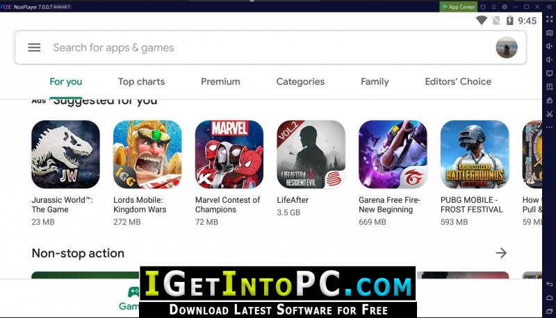 free download nox app player android emulator