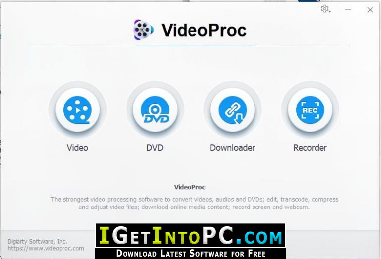 download the new version for windows VideoProc Converter 5.6