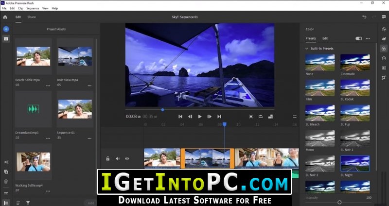 adobe premiere rush free download mac