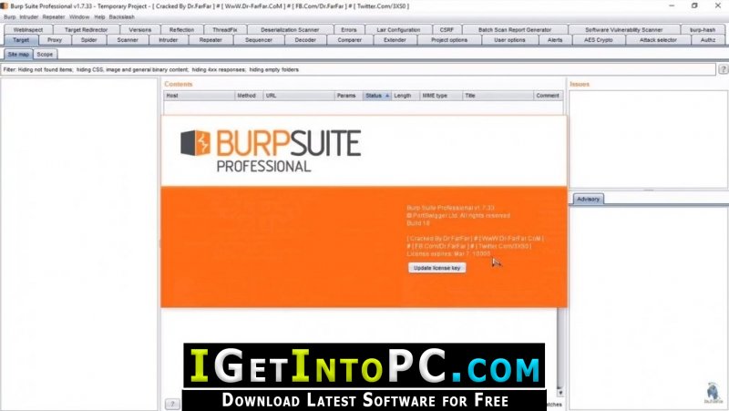 Burp Suite Professional 2023.10.2.3 instaling