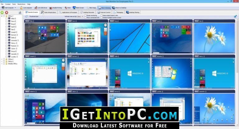 EduIQ Net Monitor for Employees Professional 6.1.8 for windows instal