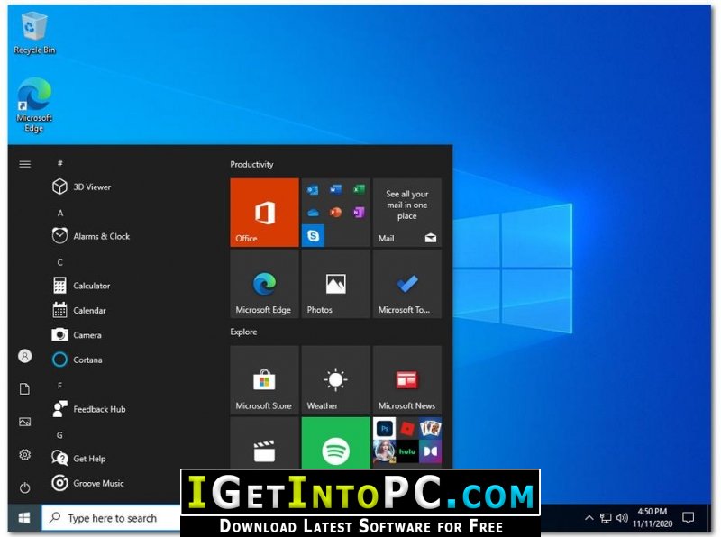 download windows 10 20h2