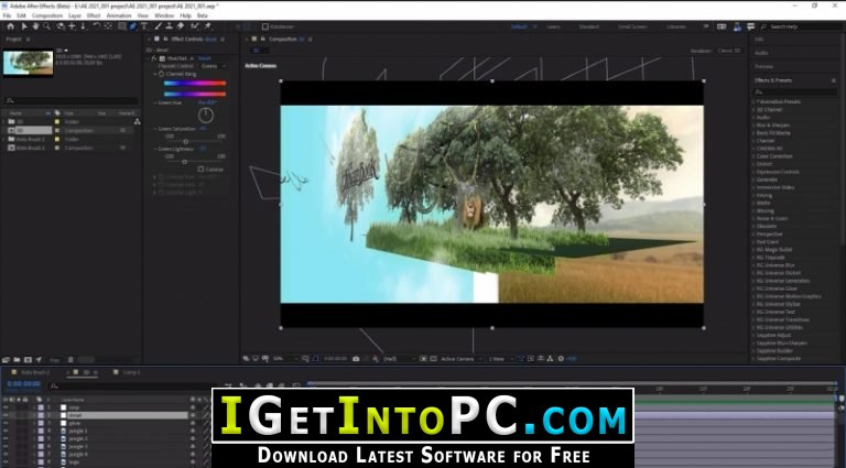 after effects free download for mac 2021