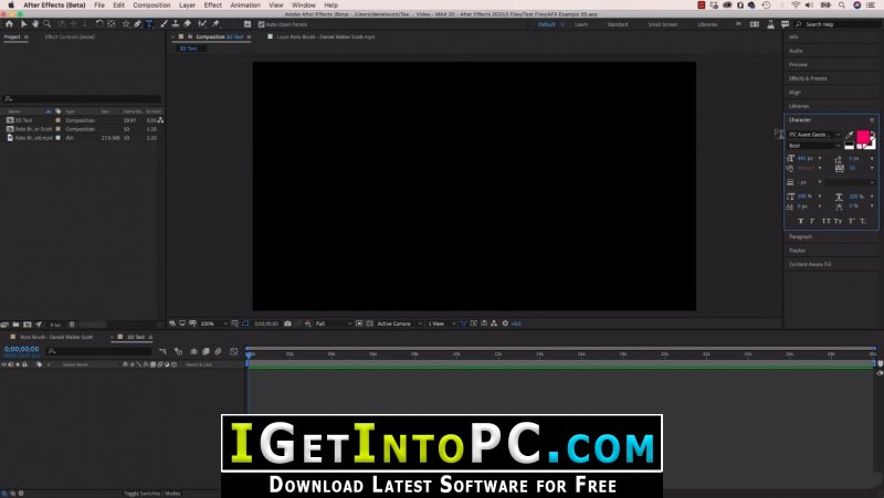 adobe after effects free