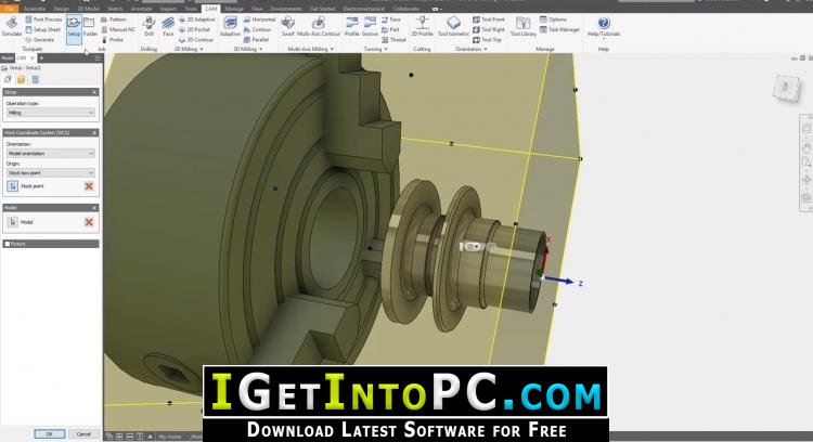Autodesk Inventor CAM Ultimate 2022 Free Download