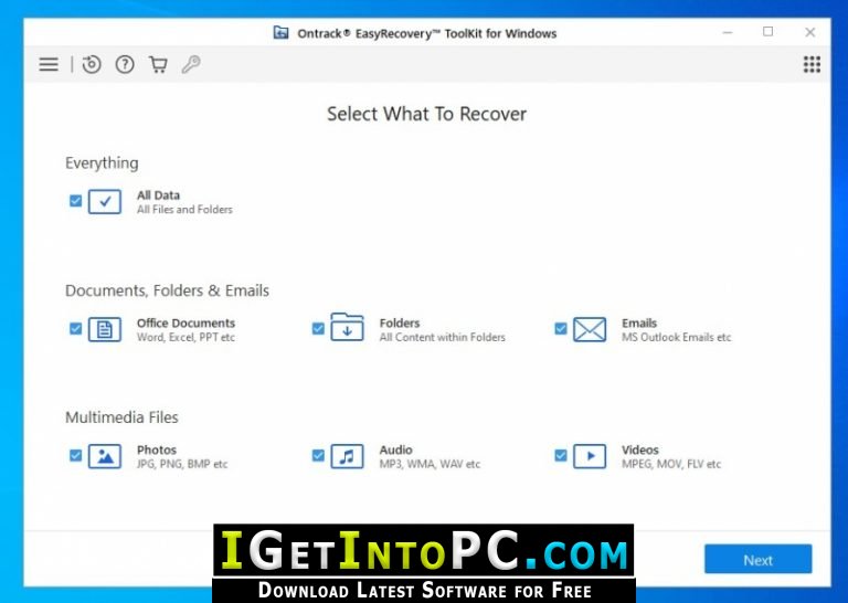 instal the new version for windows Ontrack EasyRecovery Pro 16.0.0.2