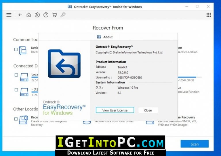Ontrack EasyRecovery Pro 16.0.0.2 download the new for windows