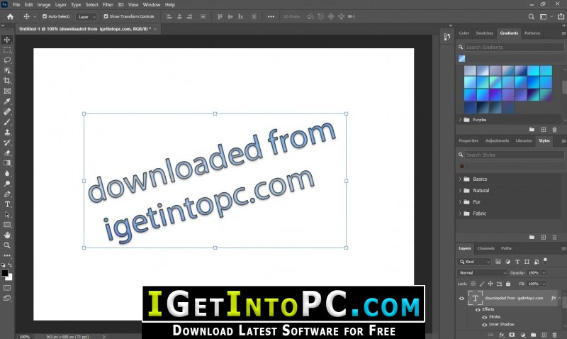 how to install photoshop portable windows 10