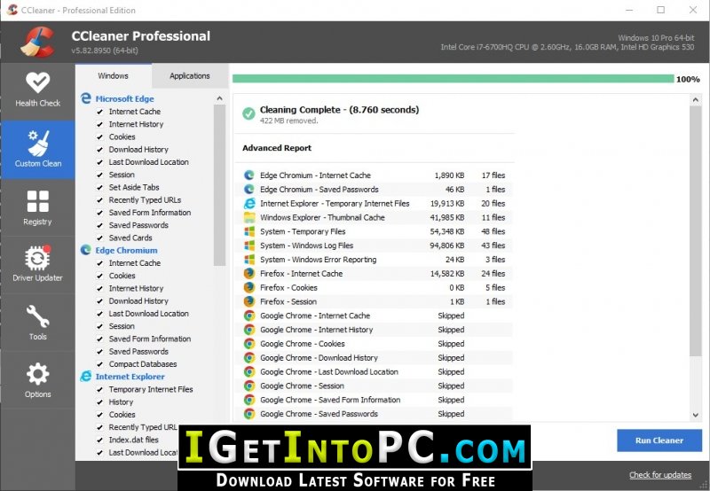 ccleaner pro 5.50 download