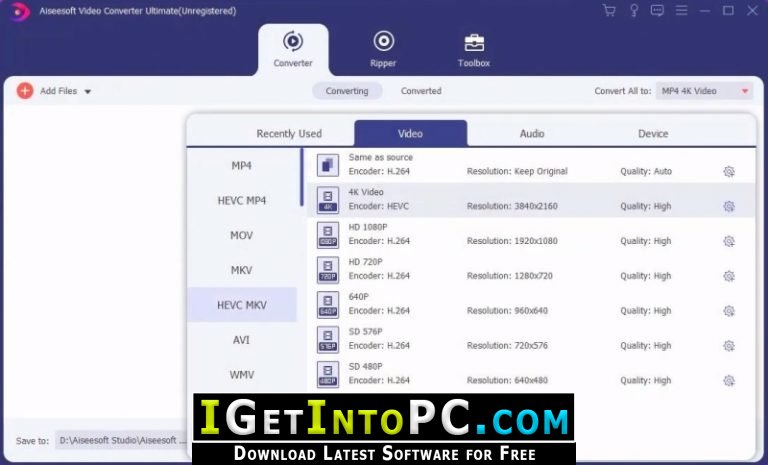 instal Aiseesoft Video Converter Ultimate 10.7.20 free