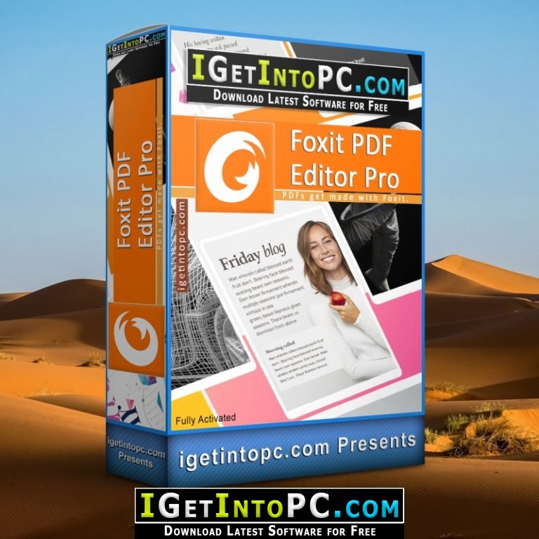 is foxit pdf editor free