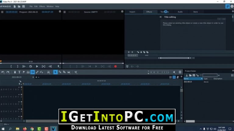 MAGIX Video Pro X15 v21.0.1.193 for android download