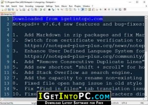 free downloads Notepad++ 8.5.7