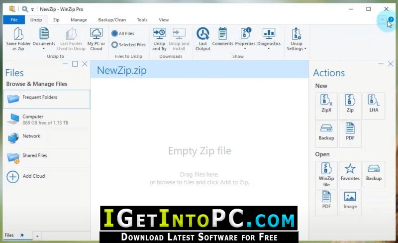 zip files free downloads