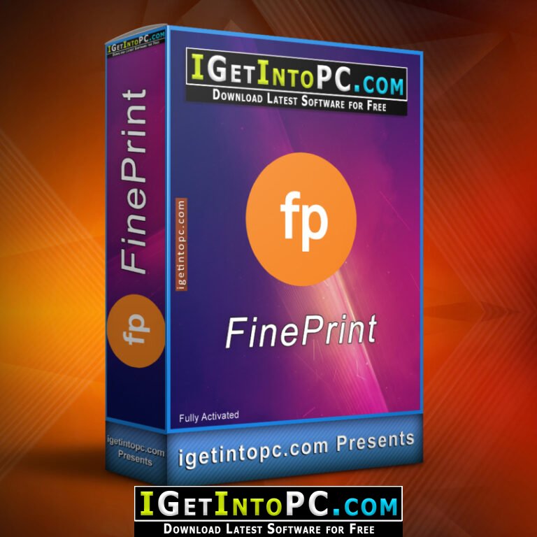 instaling FinePrint 11.41