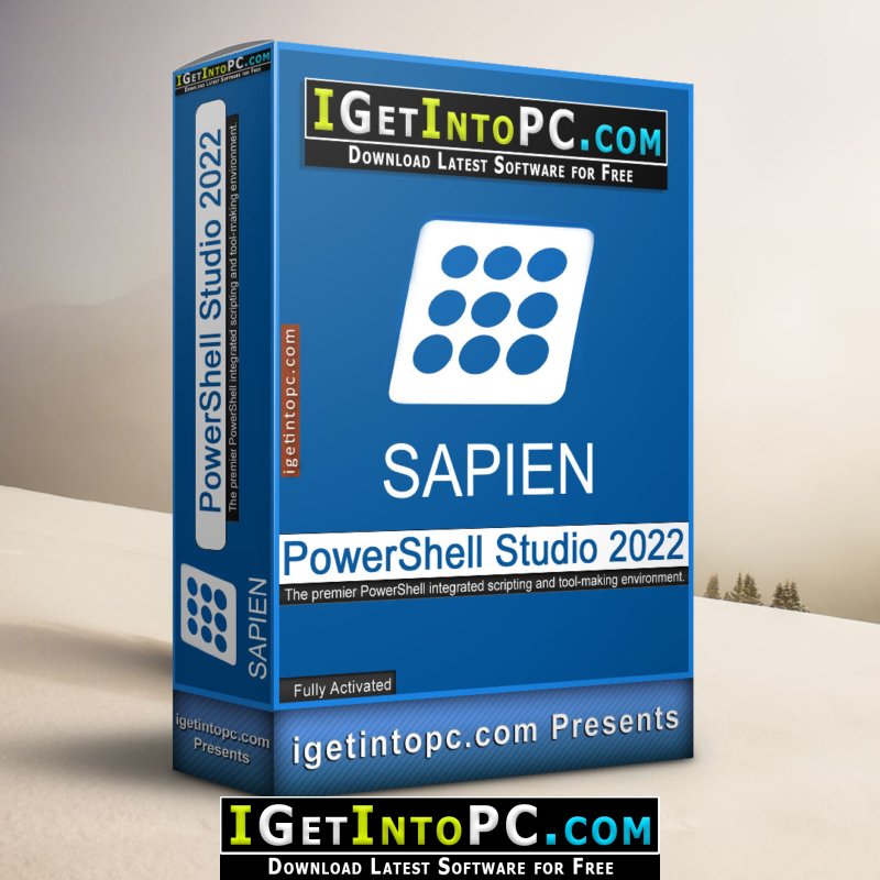 free SAPIEN PowerShell Studio 2023 5.8.226 for iphone instal