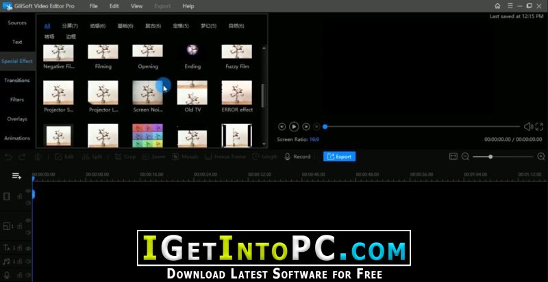 free instals GiliSoft Video Editor Pro 16.2