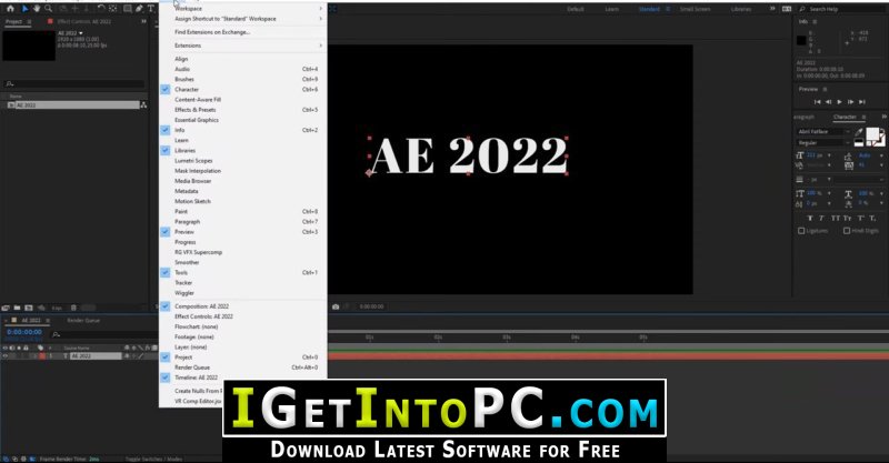 after effects download 2022 dmg mac