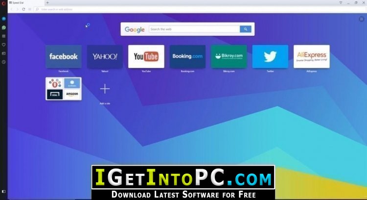 Opera GX Gaming Browser 85 Offline Installer Download