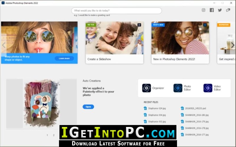 download photoshop elements 2022
